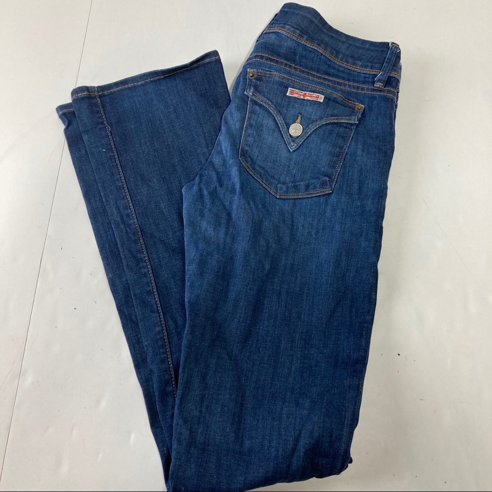 Hudson Beth Baby Boot Cut Jeans Stretch Flap Pockets Women's size 29